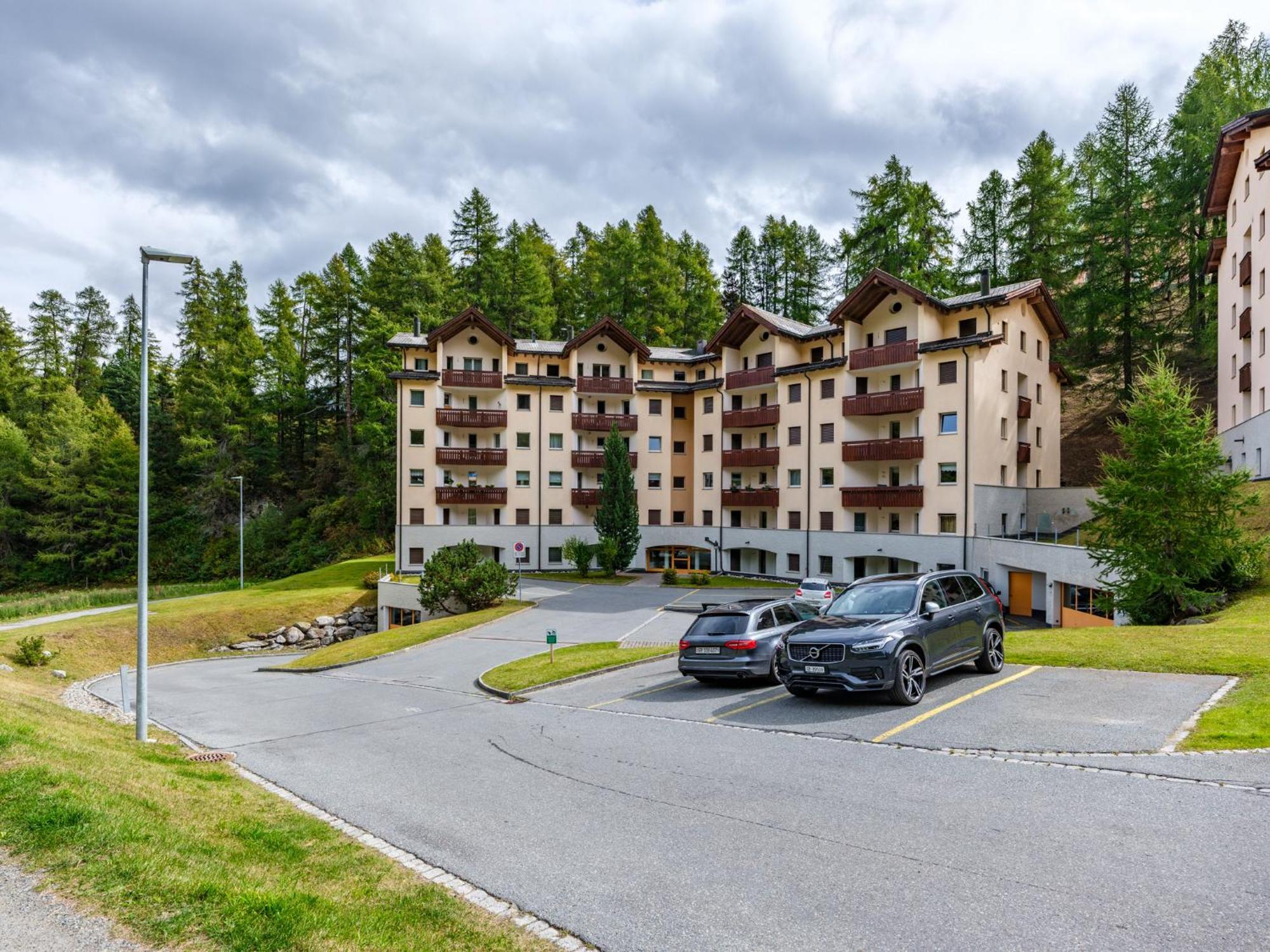 Luxury Mountain Apartment With Private Sauna And Underground Parking São Moritz Exterior foto